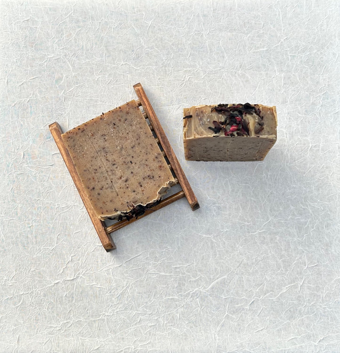 Raspberry Rose Hibiscus Tea Soap