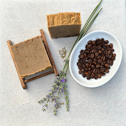 Lavender Coffee Soap